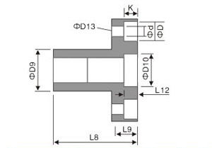 161-内锁模扣DDKL